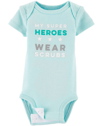 Baby Preemie Super Hero Bodysuit, 