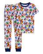 Kid MARVEL©  Snug Fit Cotton 2-Piece Pajamas, image 1 of 3 slides