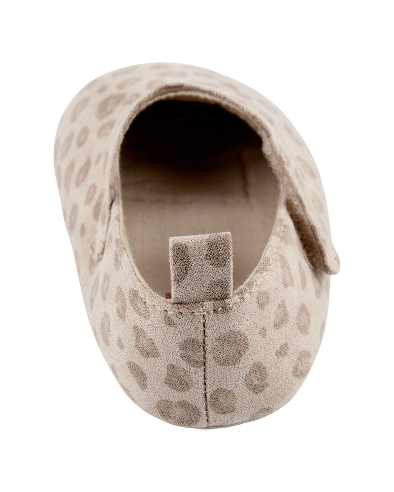 Baby Leopard Print Mary Jane Baby Shoes, image 3 of 7 slides