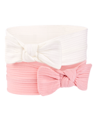 Baby Girl 2-Pack PurelySoft Headwraps - Pink, image 1 of 3 slides