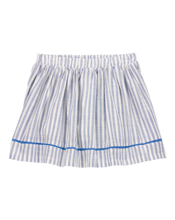 Toddler Striped Pull-On Skort, 