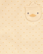 Baby Girl 5-Pack Animal Short-Sleeve Cotton Bodysuits, image 3 of 7 slides