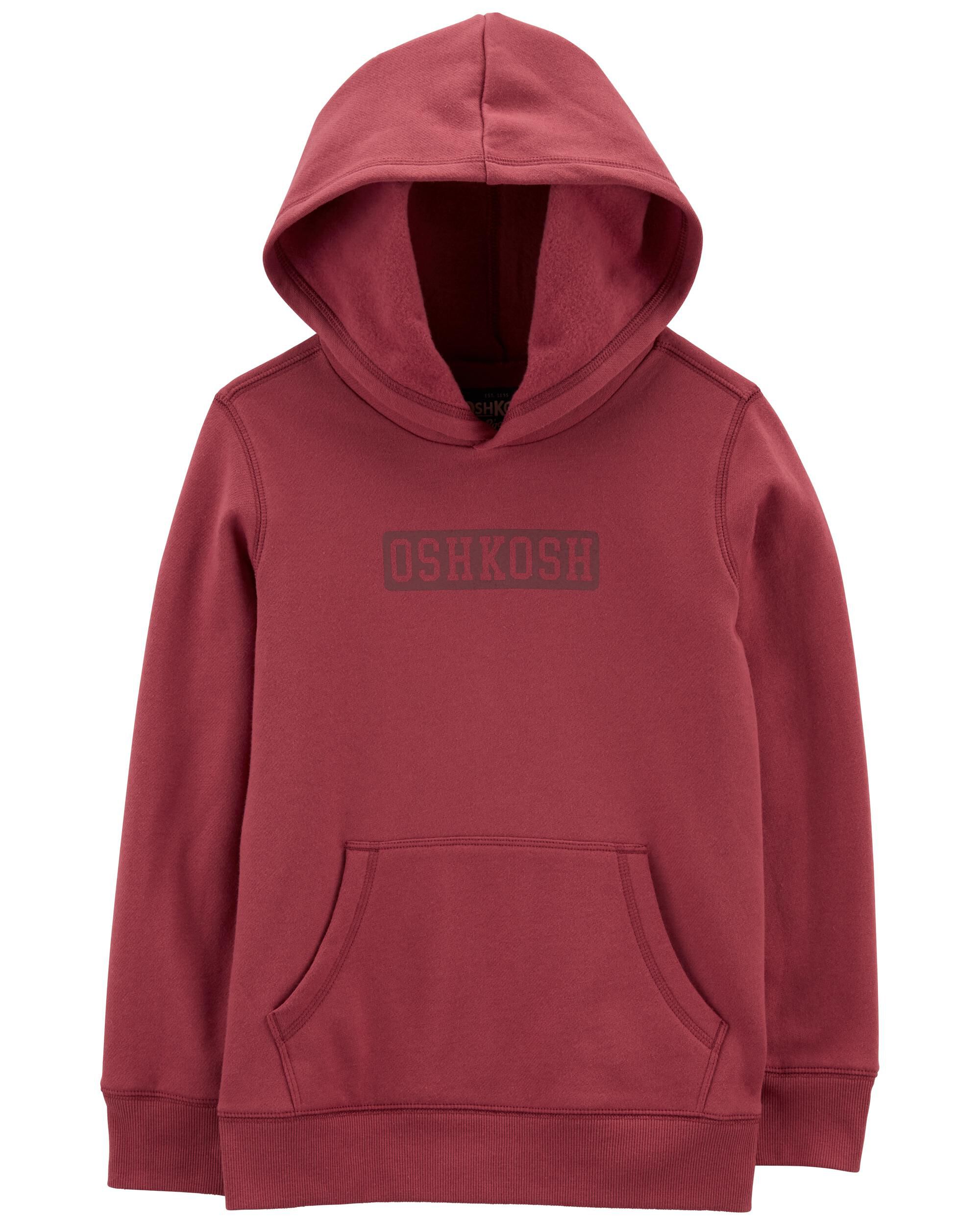Oshkosh logo hoodie on sale