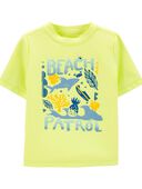 Neon - Toddler Beach Patrol Short Sleeve Rashguard
