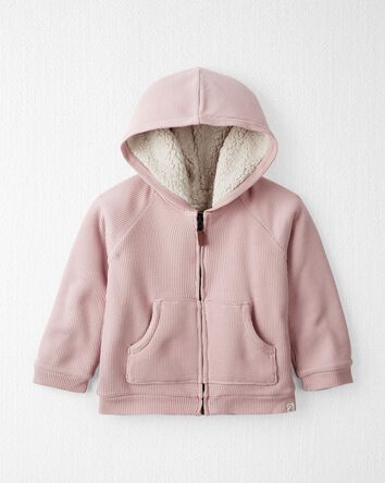 Toddler 
Sherpa Lined Jacket Made with Organic Cotton
, 