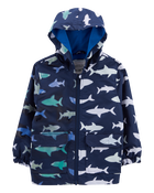 Baby Shark Color-Changing Rain Jacket, image 2 of 5 slides