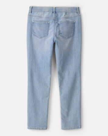 Kid Light Blue Wash Super Skinny-Leg Jeans, 
