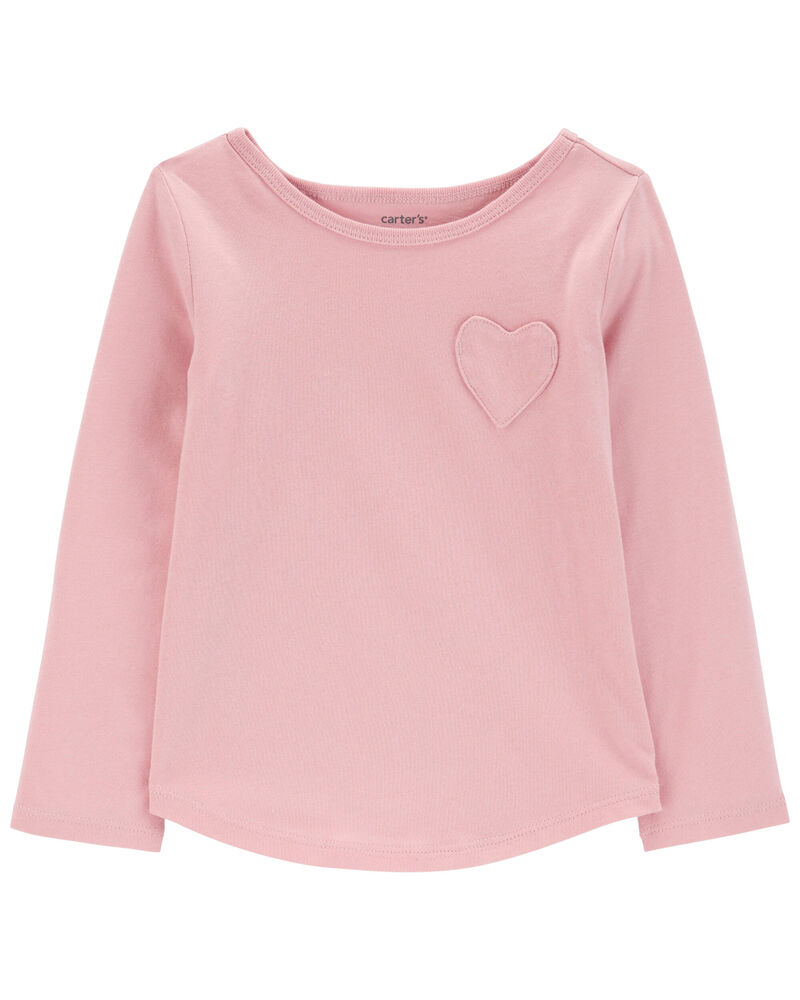 Toddler Heart Pocket Tee, image 1 of 3 slides