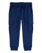 Baby Pull-On Knit Cargo Pants, image 1 of 5 slides