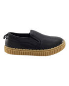 Toddler Casual Slip-On Shoe - Black, image 2 of 7 slides