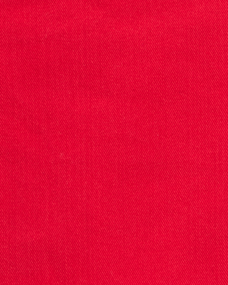 Kid Iconic Eyelet Shorts - Red, image 3 of 4 slides