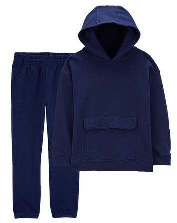 Kid 2-Piece Fleece Hoodie & Pants Set, 