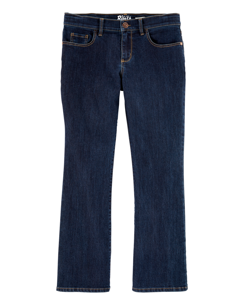 Kid Dark Wash Plus-Fit Boot-Cut Jeans, image 1 of 3 slides