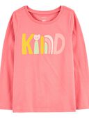 Pink - Kid Be Kind Graphic Tee