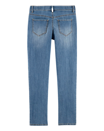 Kid Medium Blue Wash Plus-Fit Skinny-Leg Jeans , 