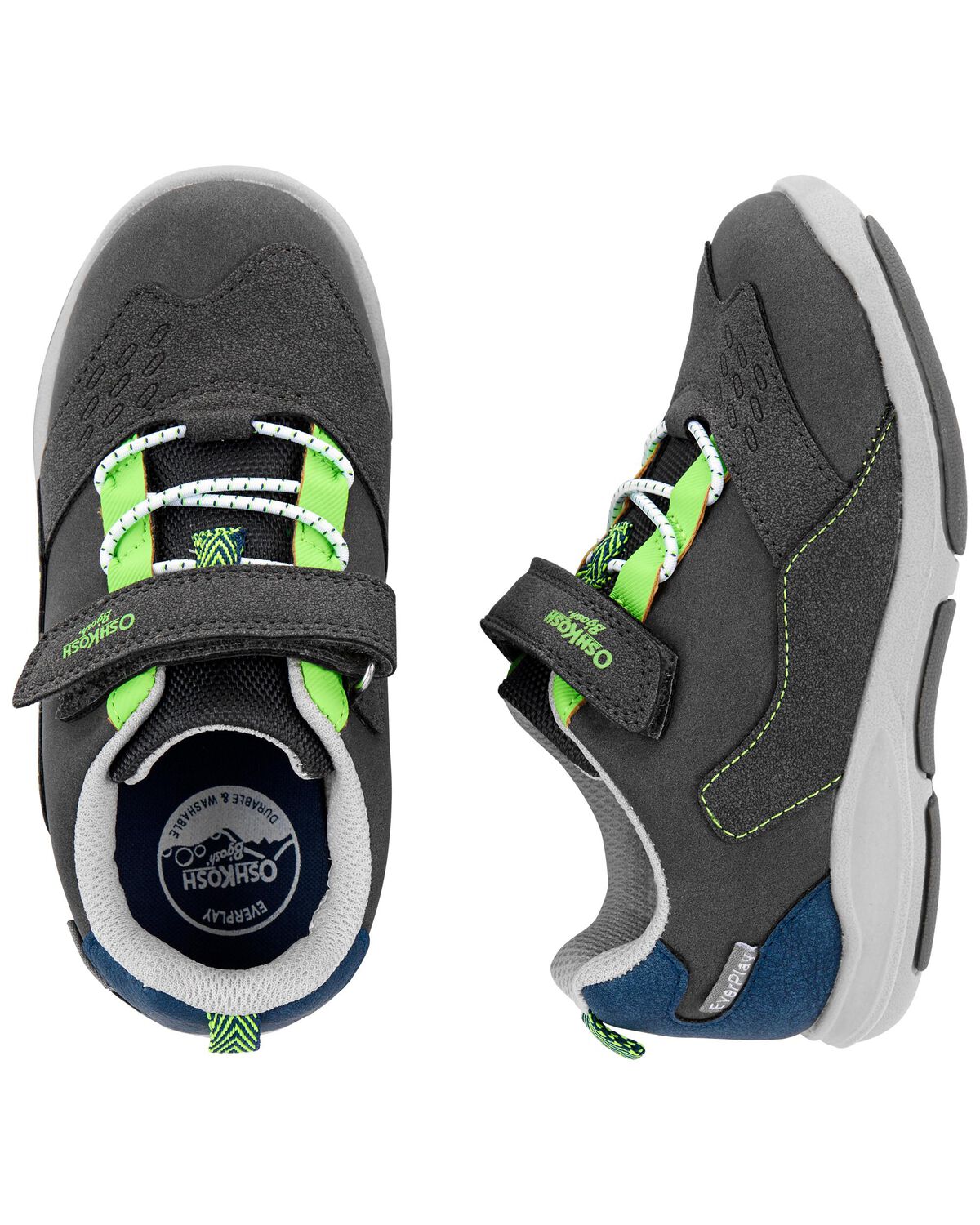 Grey Toddler Shoes EverPlay Sneakers