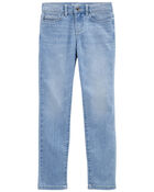 Kid Light Blue Wash Super Skinny-Leg Jeans, image 1 of 4 slides