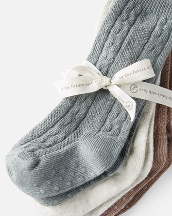 Baby 3-Pack Slip Resistant Socks, 