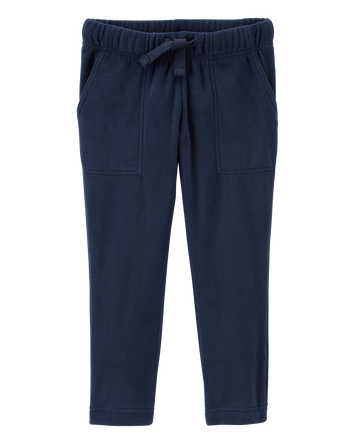 Baby Tapered Leg Microfleece Pull-On Pants, 