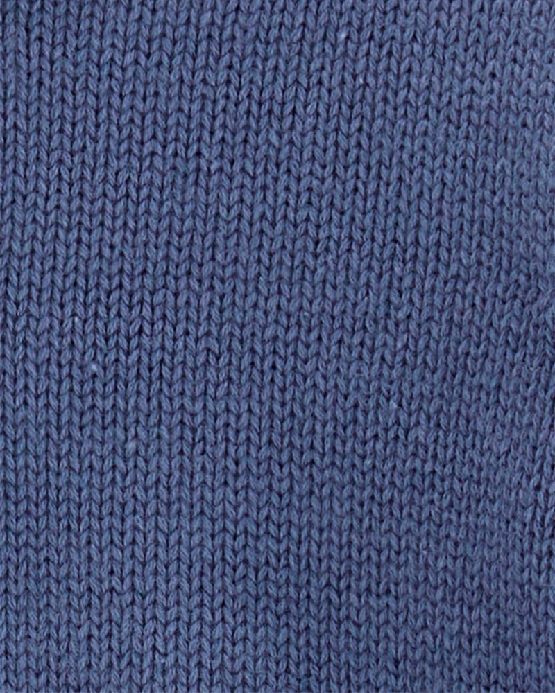 Baby Sweater Knit Varsity Jacket, image 2 of 3 slides