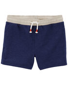 Toddler Pull-On Knit Rec Shorts, image 1 of 4 slides