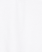 Toddler 3-Pack Pique Uniform Polo Shirts - White, image 3 of 3 slides