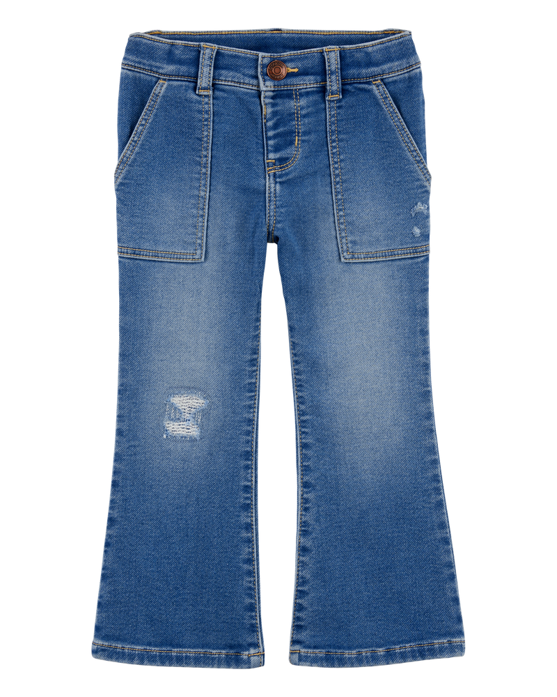 Toddler Iconic Denim Flare Jeans, image 1 of 5 slides