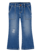 Toddler Iconic Denim Flare Jeans, image 1 of 5 slides