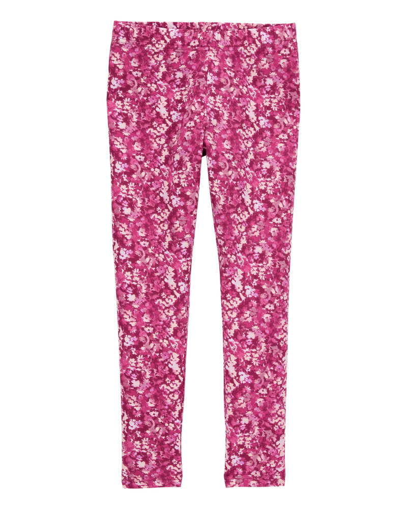 Kid Floral Knit Leggings - Floral, image 1 of 4 slides