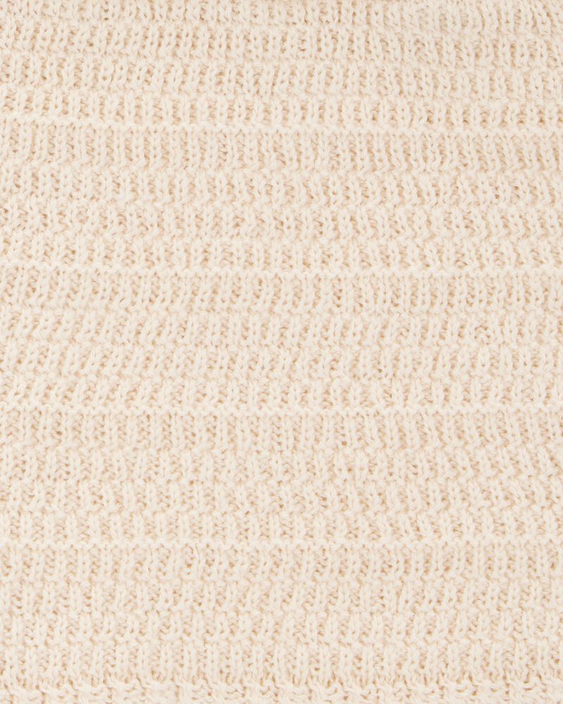 Toddler Crotchet Knit Shorts - Ivory, image 6 of 7 slides