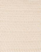 Toddler Crotchet Knit Shorts - Ivory, image 6 of 7 slides