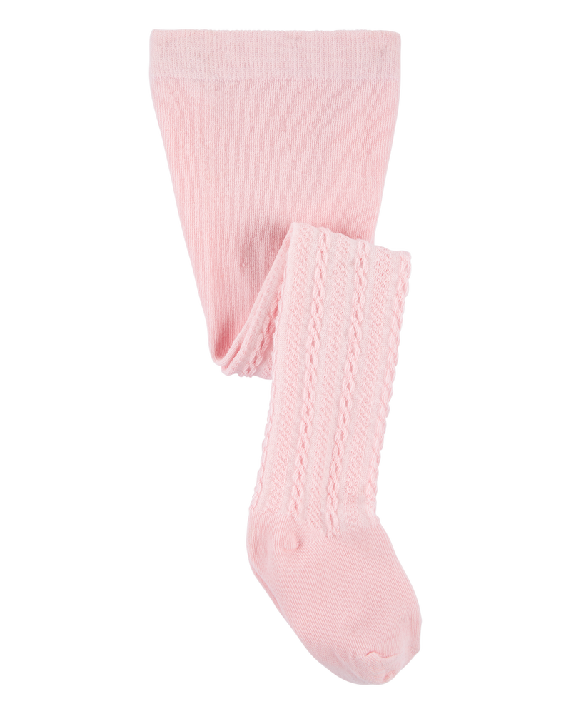 Toddler Cable Knit Tights, image 1 of 2 slides