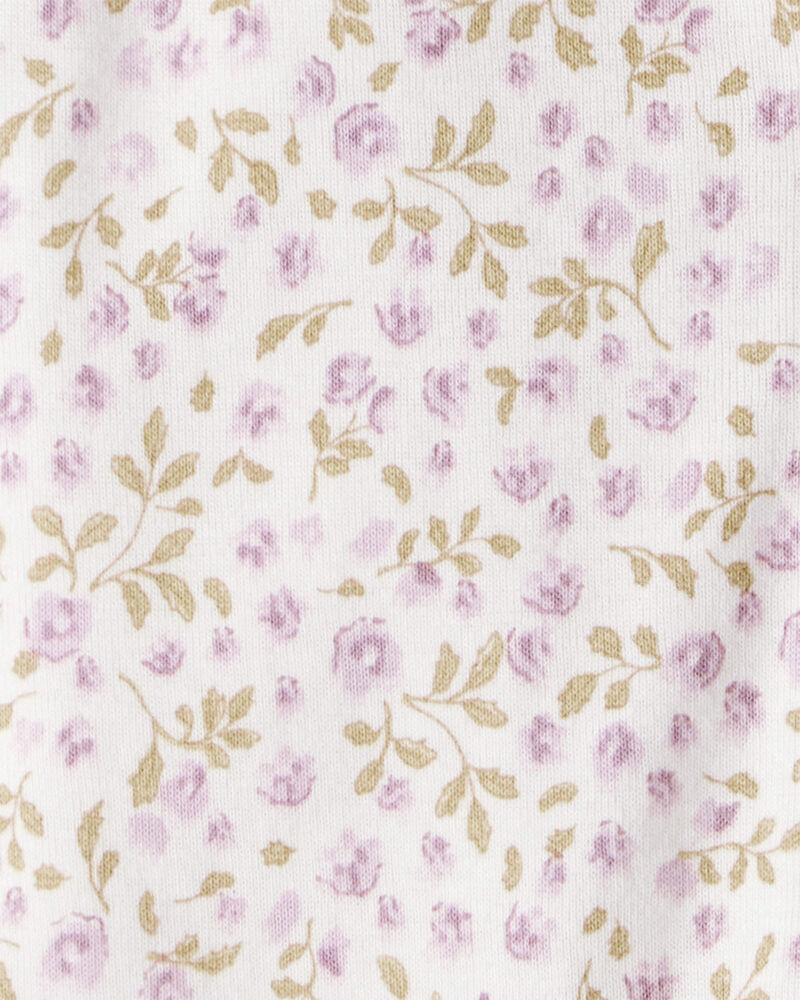 Baby Organic Cotton Sleep & Play Pajamas in Botanic Muse Print, image 3 of 5 slides