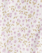 Baby Organic Cotton Sleep & Play Pajamas in Botanic Muse Print, image 3 of 5 slides