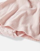 Baby Pointelle Romper Made With Organic Cotton, image 2 of 4 slides