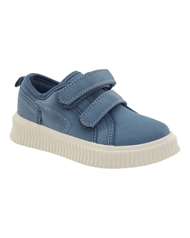 Toddler Canvas Sneakers - Blue, image 1 of 7 slides