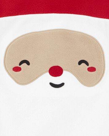 Toddler 2-Piece Santa Fleece Pajamas, 