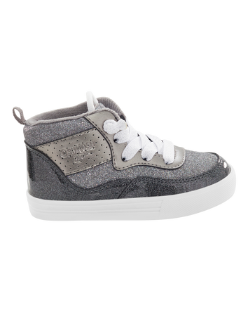 Toddler Glitter High-Top Sneakers, 