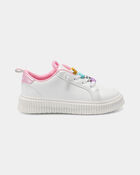 Toddler Girl Charm Casual Shoes - White/Pink, image 2 of 6 slides