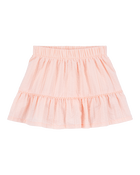 Toddler Tiered Skort - Pink, image 1 of 6 slides