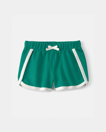 Toddler Girl French Terry Athletic Shorts - Green, 