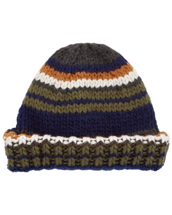 Striped Beanie, 