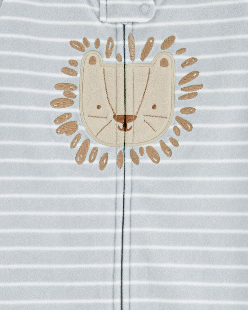 Baby Striped Lion Print Sleep Bag, image 2 of 5 slides