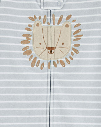 Baby Striped Lion Print Sleep Bag, 