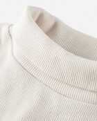 Toddler 2-Pack Organic Cotton Rib Mock Neck Tops, image 2 of 5 slides