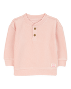 Baby Ribbed Velour Pullover, image 1 of 6 slides