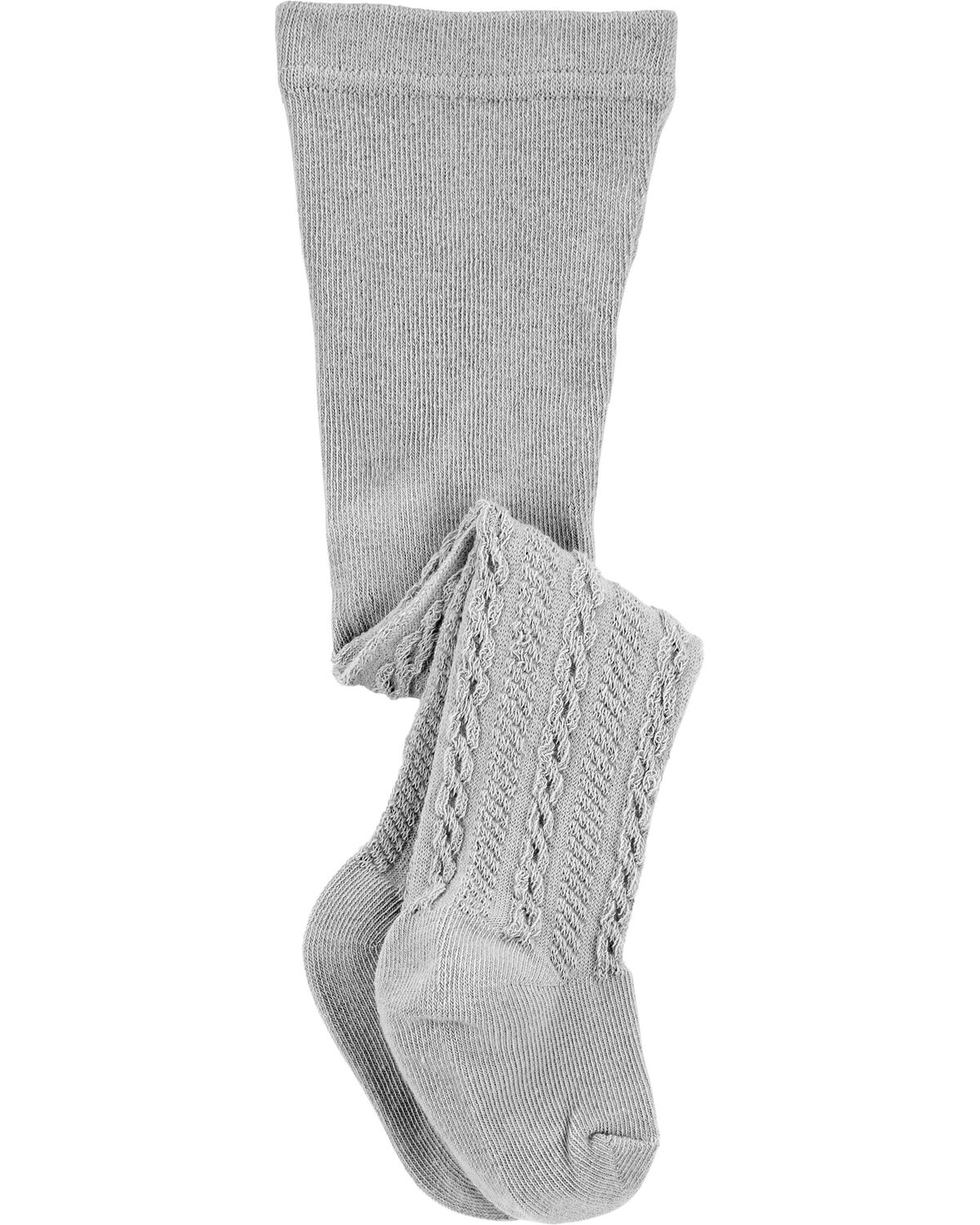 Heather Toddler Cable Knit Tights