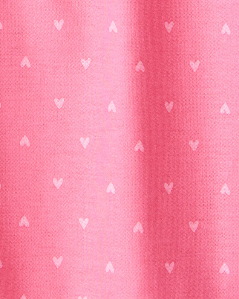 Kid 2-Pack Unicorn Hearts Nightgowns - Pink, image 3 of 5 slides