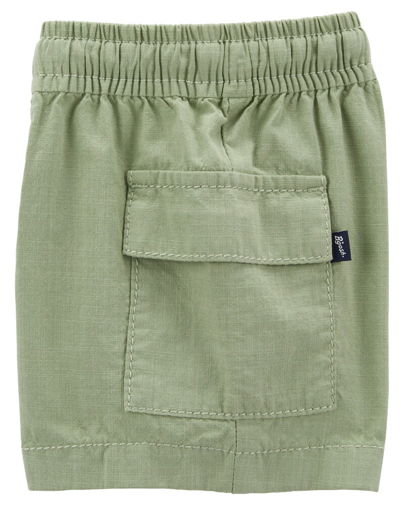 Baby 2-Piece Plaid Button-Front Bodysuit & Cargo Trail Shorts Set
, image 5 of 5 slides
