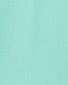 Toddler Turquoise Cotton Tee, image 3 of 4 slides
